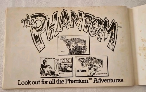 The Phantom Mysteries No 4 Budget books 1987 Comic Book - Picture 4 of 5
