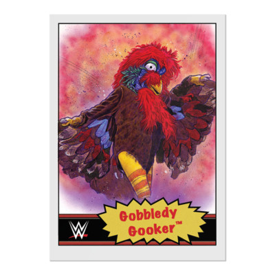 Topps Wrestling WWE Living Set - Card 83 - Gobbledy Gooker