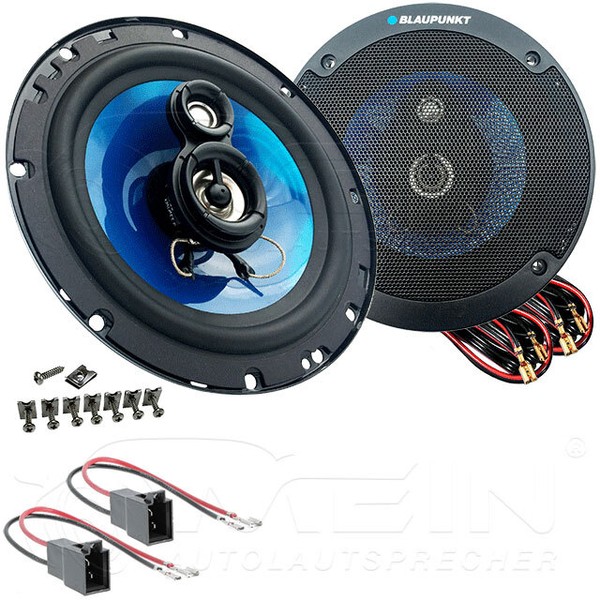 Blaupunkt Lautsprecher FüR Vw Vento 1992-1998 Front Heck TüR 3-Wege 250W #BO74-image