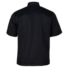 Chef Jacket Short Sleeve PLASTI BUTTON Uniform Restaurant Kitchen Chef jacket