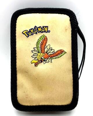 Vintage Nintendo Gameboy Pokemon Gold System Carry Case Ho-Oh