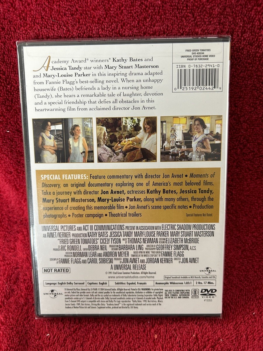 【廃盤】『フライド・グリーン・トマト』 DVD HDニューマスター Amazon.com: Fried Green Tomatoes : Kathy Bates, Mary Stuart