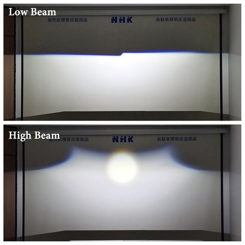NHK M3 3.0'' Bi-LED Projector Hyperboloid Lens LED Angel eyes Headlight Retrofit - Picture 8 of 25
