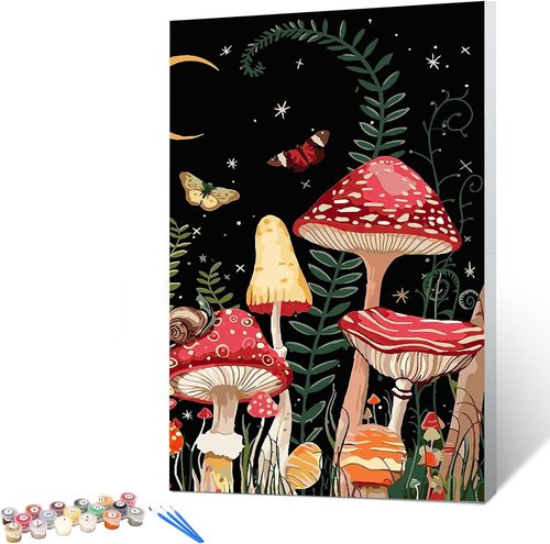 Ginkko Paint by Numbers Kit for Adults Beginner & Kids Ages 8-12 with Wooden - Picture 10 of 12