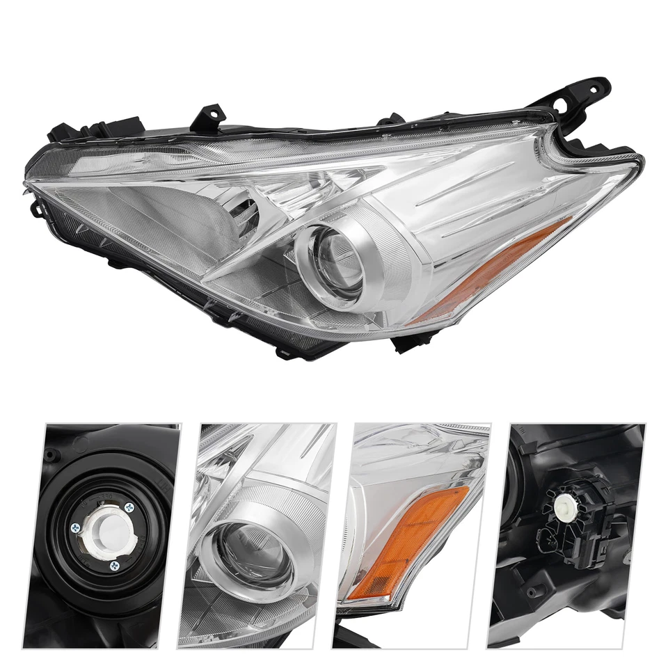 Driver Side Headlight, Headlight For 2012-2014 Toyota Prius V, Halogen Headlight Foto 3 de 4