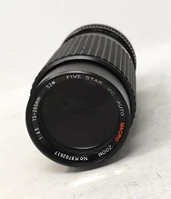 FIVE Star MC Auto Macro Zoom 75-200mm 1:4.5 520 No.K8702617 Made In Japan