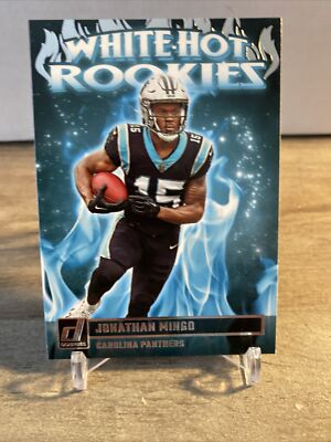 2023 Panini Donruss Football - White Hot Rookies #7 - Jonathan Mingo