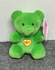 Way To Celebrate Valentines Green Gummy Bear 6" Plush Stuffed Animal