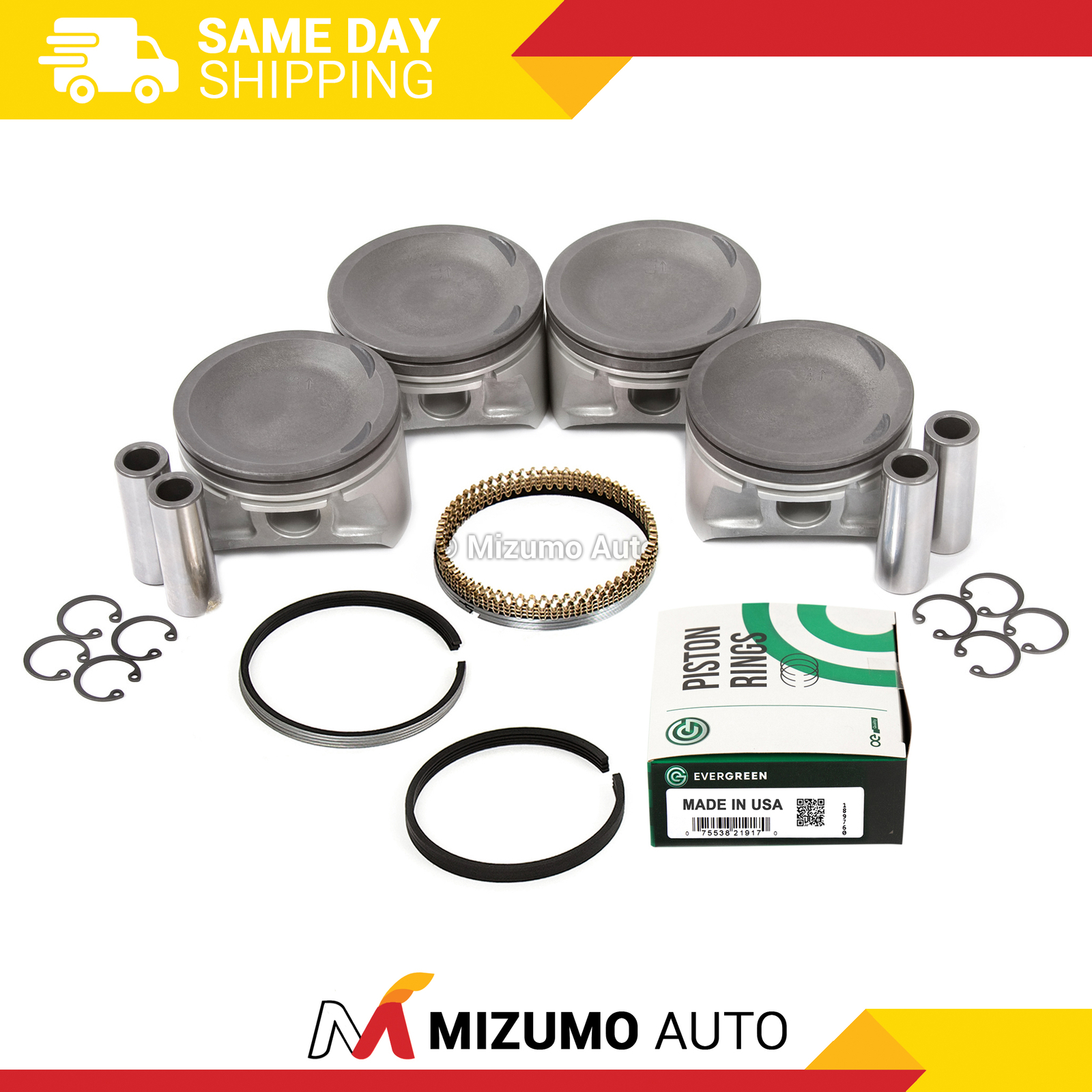 Pistons w/ Rings fit 0006 Nissan Sentra 1.8L DOHC QG18DE 16V eBay