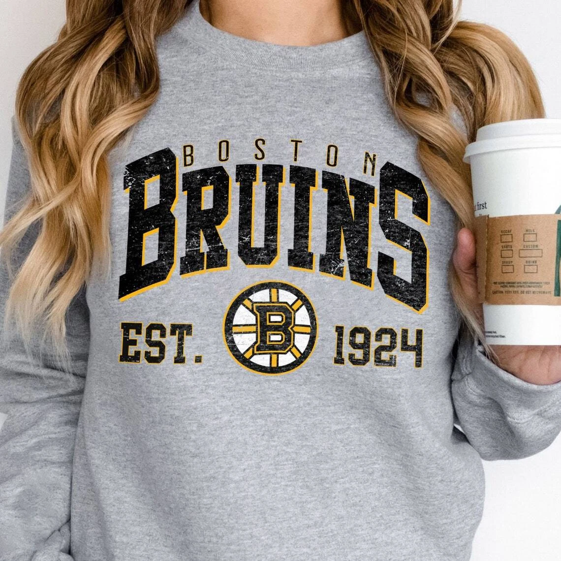 Vintage Boston Bruins Sweatshirt (1990s)