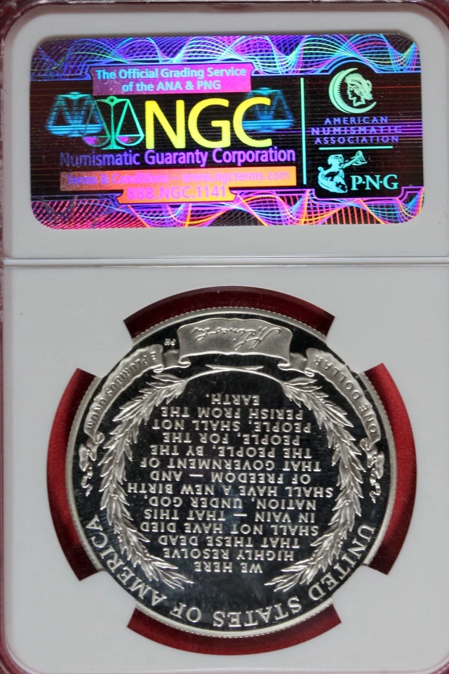 2009 - NGC PF70 ULTRA CAMEO BICENTENNIAL LINCOLN DOLLAR!! #B48292 - Image 2 of 2