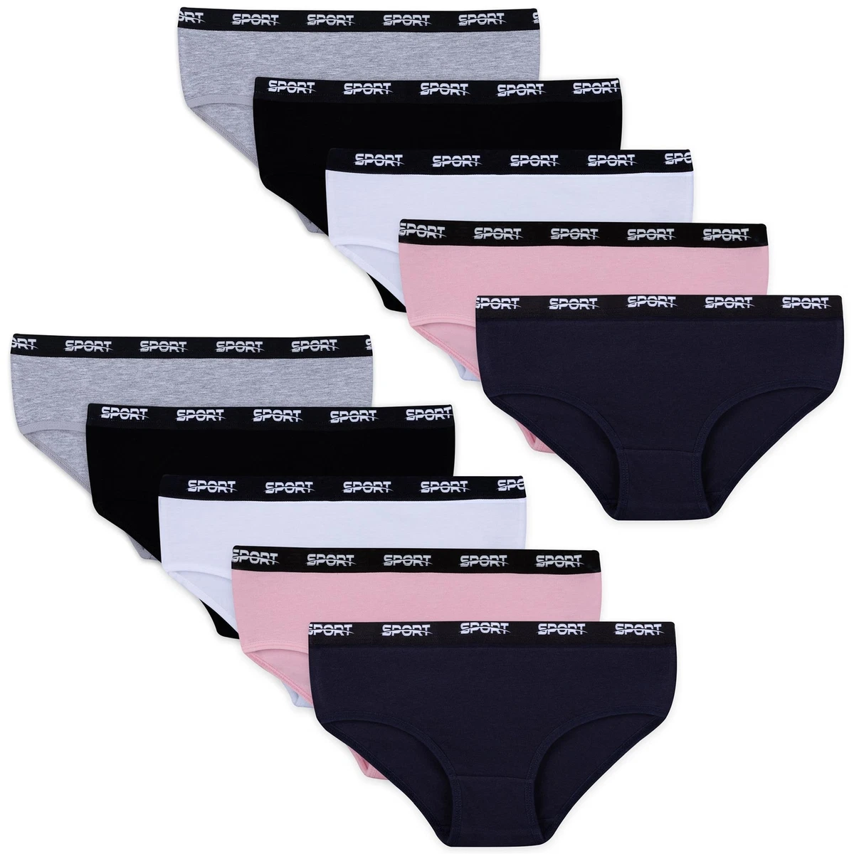 Bambina Intimo Bikini 4 Paia con Pizzo Bordo Cotone Morbido Mutandine Bambina Intimo Bikini 4 Paia con Pizzo Bordo Cotone Morbido Mutandine