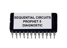 SCI Sequential Circuits Prophet-5 P5 V Debug Diagnostic Test Firmware Rom Eprom