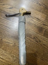 SHAW Gray "Duck Handle" Nylon Umbrella