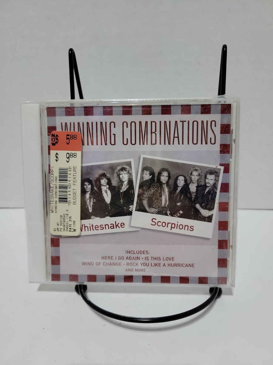 MADE IN WEST GERMANY！マイケル参加！スコーピオンズ Winning Combinations by Scorpions (Germany)/Whitesnake (CD, Jul