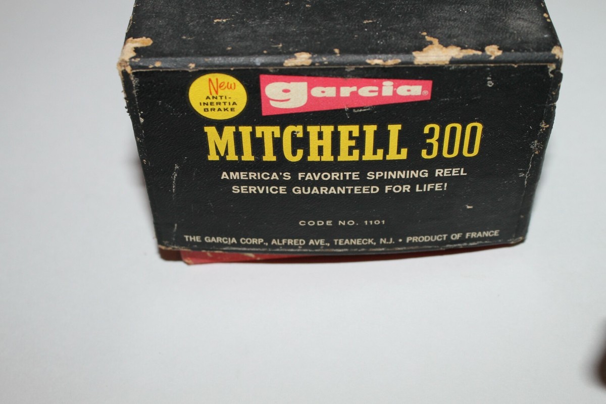 Moulinet Mitchell 300 Vintage 1968 - Garcia - Pêche Fraîcheur - Boîte D'origine