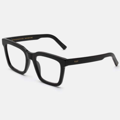 Reading Glasses Retrosuperfuture RSF Aalto Optical Black QBK 52 21 145 + Hoya Le