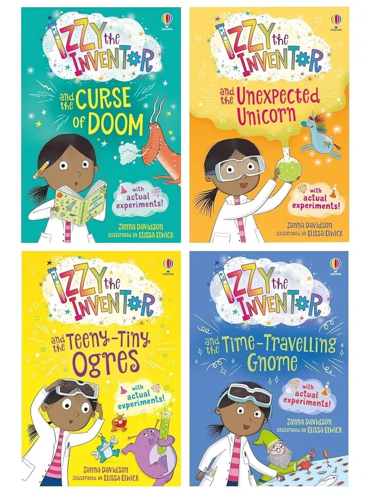 Izzy the Inventor Series 4 Books Collection Set by Zanna Davidson Curse of Doom - Image 7