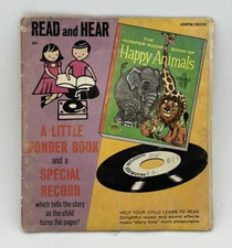 Happy Animals Little Wonder Book & Record