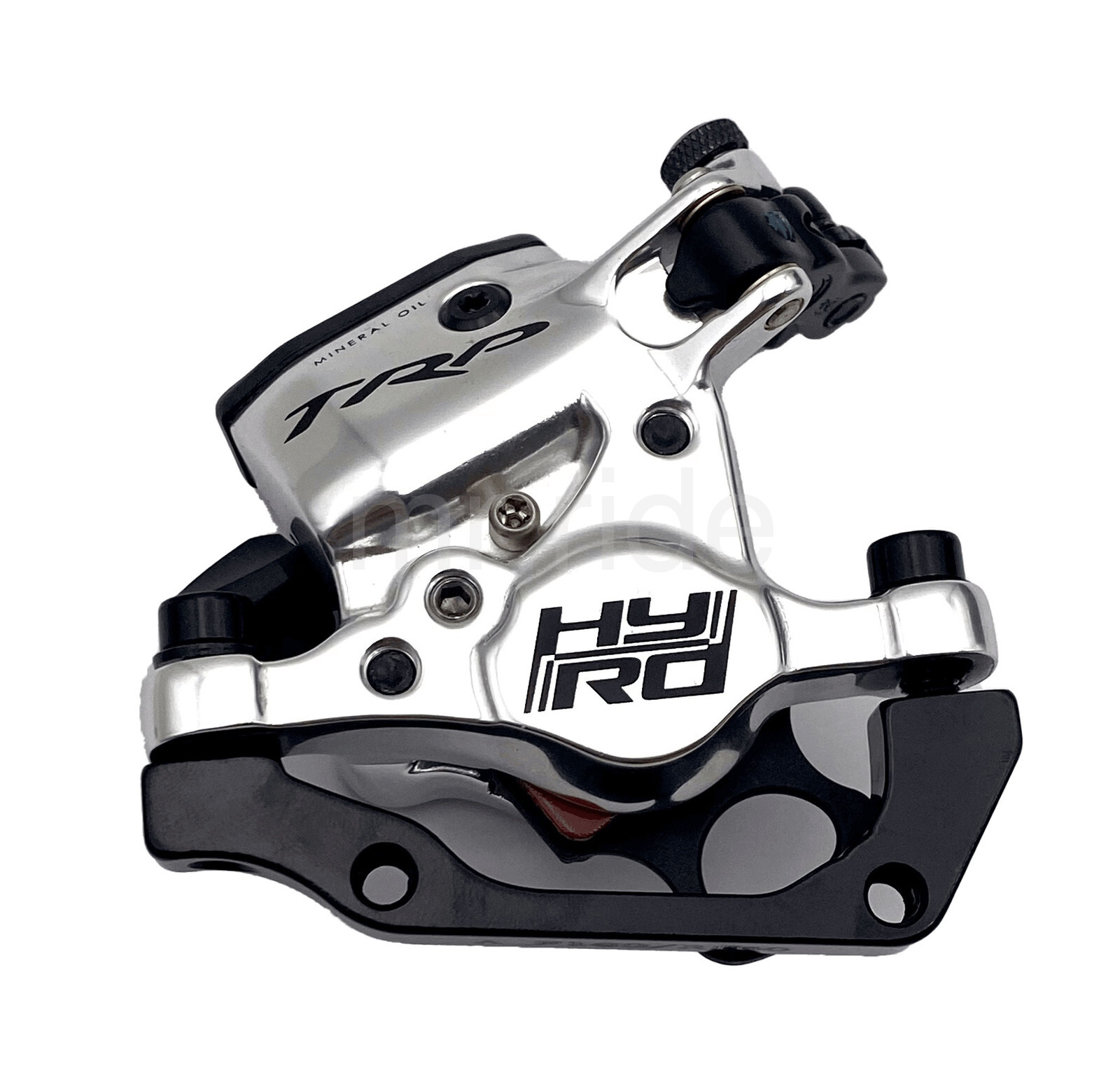 TRP HY/RD Cable Hydraulic Bike Disc Brake Caliper F+R 160/160 IS Mount Silver eBay