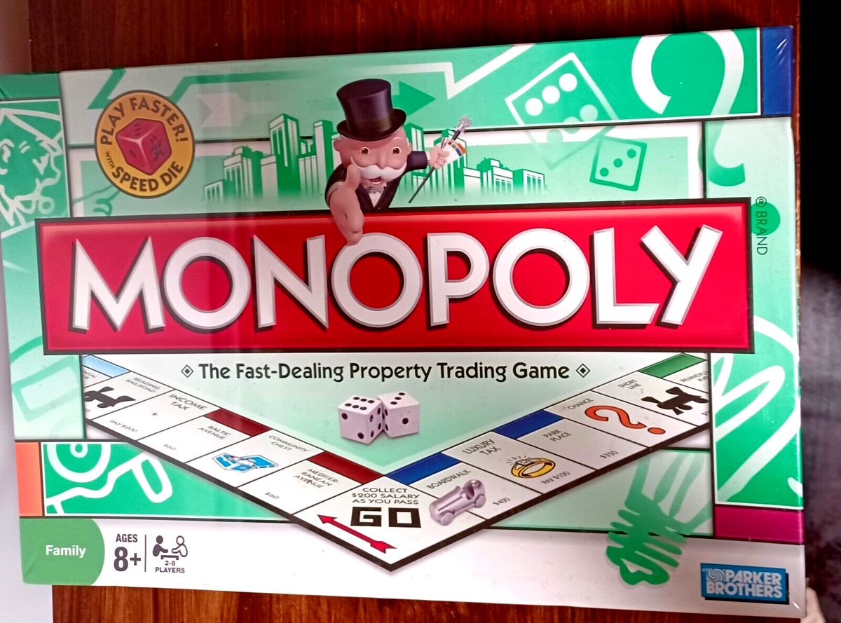 Monopoly Board Game Classic 2008 Play Faster Complete New in