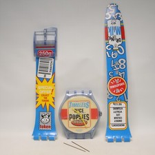 Orologio da Parete Maxi Swatch Timeless Popsies 1995 GN156 Buongiorno