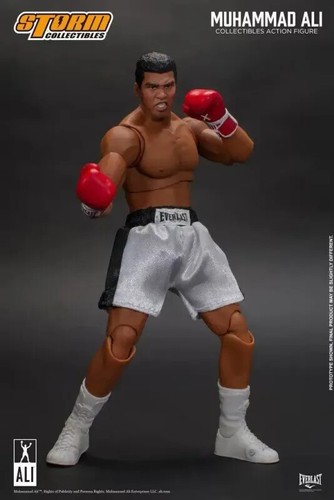 Storm Toys Muhammad Ali Boxeador Campeón Tres Cabezas Cara Modelo Coleccionable - Imagen 9 de 12