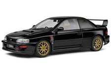 1/18 Subaru Impreza WRC 22B 1998 RHD Black Diecast Model Car by Solido S1807406
