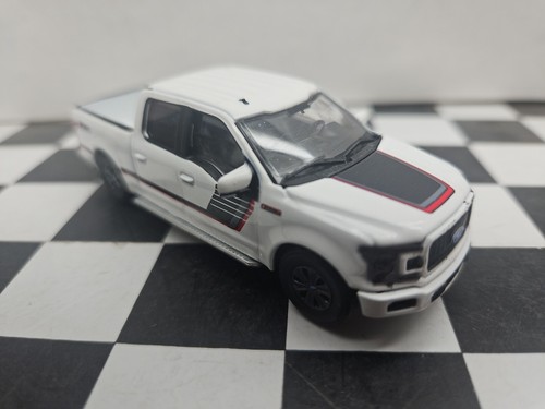 1:64 Custom 2220 XL Ford F150 4WD truck Pickup Farm Greenlight 4x4 hitch & tow - 第 2/9 張圖片