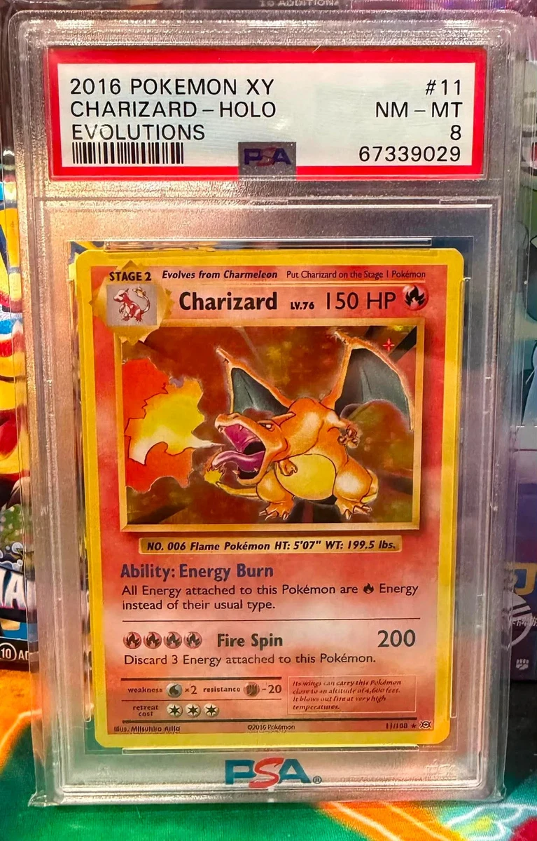 Charizard Pokémon TCG Professional Sports Authenticator (PSA
