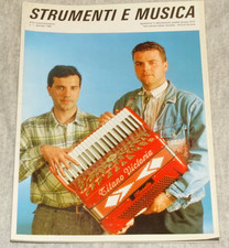 STRUMENTI  E MUSICA RIVISTA DI MUSICA E STRUMENTI  MUSICALI N°1   1990