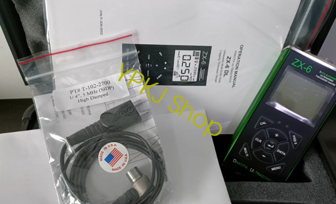 1PCS New DAKOTA ZX-6 DL Ultrasonic thickness gauge Fast Shipping