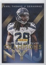 2014 Panini Super Bowl XLVIII Champions Earl Thomas III #7 1j2