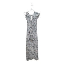 American Eagle Floral Maxi Romper Dress Womens XS Boho Keyhole