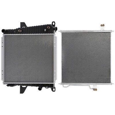Radiator & AC Condenser Cooling Kit For 1997-01 Ford Explorer 4.0L 245Cu. In. V6