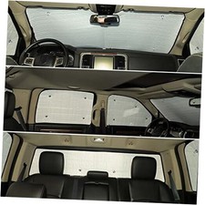 Compatible with Dodge Ram 4 Door 2010-2017, 6PCS Car Windshield Shade  Side
