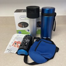 4ALLFAMILY Voyager Insulin Cooler TSA Approved Travel Case Blue OPEN BOX