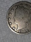 1906 P Liberty Head V Nickel 5C Coin Charles E Barber US Ungraded — photo 4