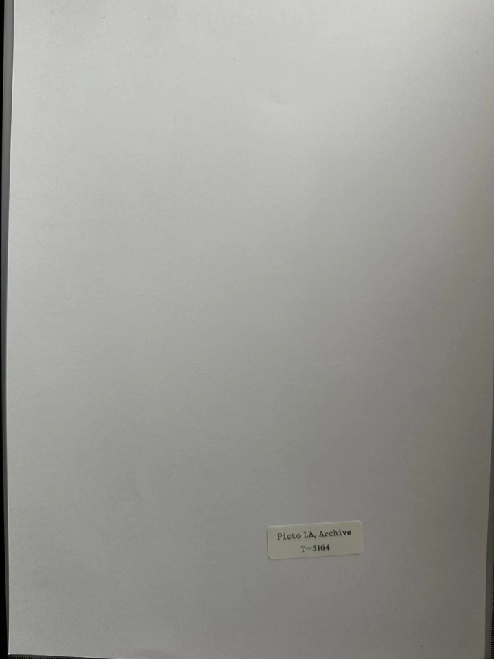 Cindy Crawford 10x12 Silver Gelatin Print Produced from Negative 1997 MAX/PICTO - Image 3 of 3