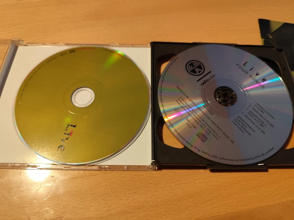 Live - Throwing Copper (2 CD, 1994, Radioactive Records) - Bild 2 von 3