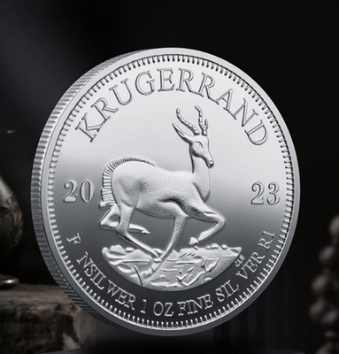 #ad #ad 2023 South Africa 1 oz .999 Fine Silver Krugerrand Coin BU In Stock $29.99