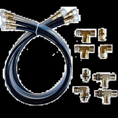 Octopus Autopilot Drives 30'' Hose & Kitting Kit Includes Orb Npt Helm Fittings O
