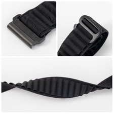 Garmin Fenix 8 51mm 26mm Nylon Quick Fit Watch Strap All Black Band