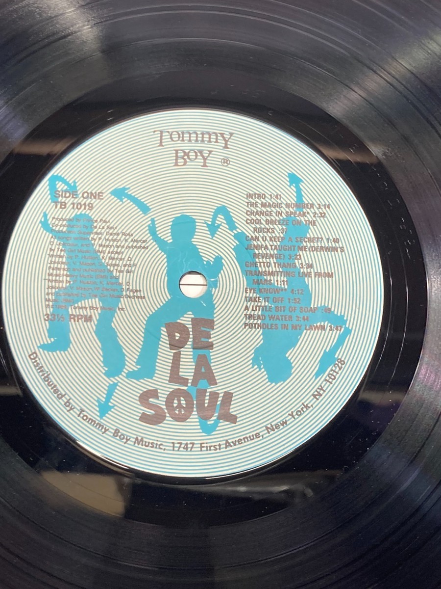 De La Soul 3 Feet High And Rising Vintage Vinyl LP 1989 Tommy Boy