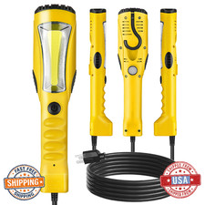 WILAWELS 18W LED Work Light 2000LM COB Handheld Underhood Trouble Light 15FT SJT