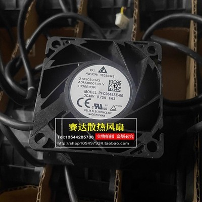 1 pc.  Fan PFC0648SE-00 FA3 DC48V 0.70A 6038 6CM 4-Wire Cooling Fan #jg