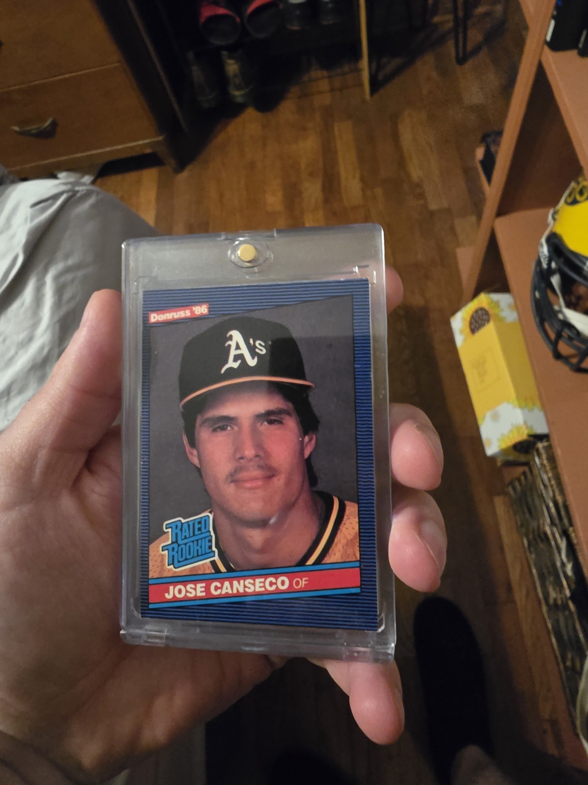 1986 Donruss Rated Rookie Jose Canseco #39