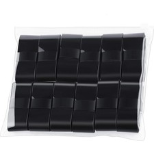 12 Pieces Tennis Racket Grip Tape, Badminton 43.3 x 1 x 0.03", Black