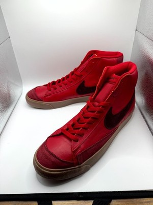 Nike Blazer Mid '77 Layers of Love FZ4039-687 Mens 14 Sneaker Red Leather Shoes