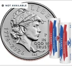US MINT 2026 Semiquincentennial P&D Emerging Liberty Dime 2-Roll Set